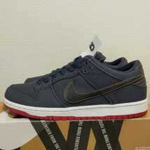 美品 LEVI’S × NIKE DUNK LOW PRO SB DARK OBSIDIAN US9.5 27.5cm リーバイス ナイキ ダンク 靴　スニーカー　レア デニム　BLUE DENIME_画像5