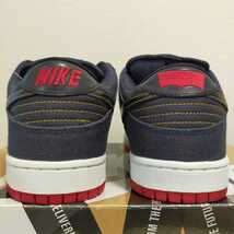 美品 LEVI’S × NIKE DUNK LOW PRO SB DARK OBSIDIAN US9.5 27.5cm リーバイス ナイキ ダンク 靴　スニーカー　レア デニム　BLUE DENIME_画像7