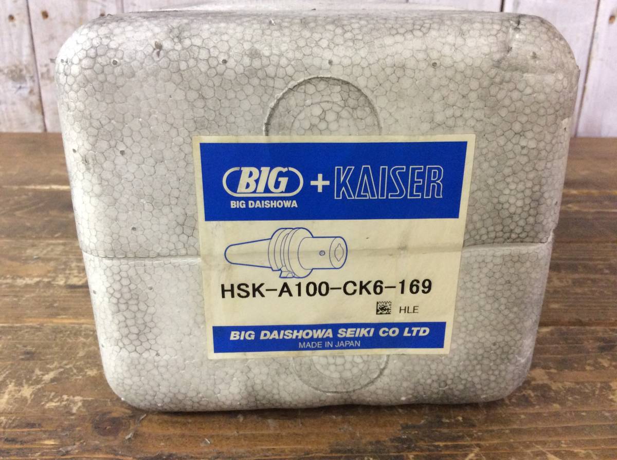 WH-4065】未使用 BIG 大昭和精機 カイザー CKシャンク HSK-A100-CK6