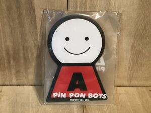 新品　未開封　当時物　MIDORI PIN PON BOYS クリーンメイドブラシ　ピンポンボーイズ　vintage retoro 雑貨　古い　昔の　a