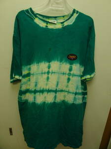 全国送料無料 アメリカ USA古着 80-90年代 ブーグルボーイ BUGLE BOY MADE IN USA メンズ 半袖 タイダイTシャツ Mサイズ