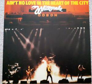 高音質　Whitesnake　ホワイトスネイク　Ain't No Love In The Heart Of The City 　UK盤 12” シングルレコード　