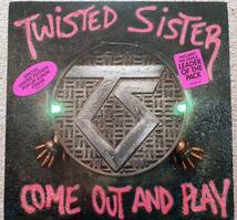 Twisted Sister　トゥイステッド・シスター　Come Out And Play　US盤 LP レコード　限定 特殊ジャケット仕様_画像6