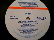 P4F - P.Machinery / Relax　(MEDLEY)　US盤 12” シングル レコード　：　Frankie Goes To Hollywood / Propaganda _画像4