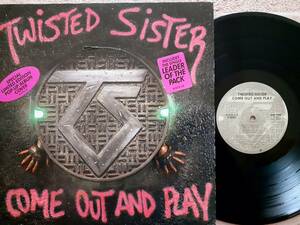 Twisted Sister　トゥイステッド・シスター　Come Out And Play　US盤 LP レコード　限定 特殊ジャケット仕様