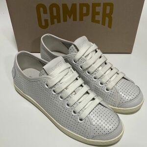 新品 Camper カンペール Uno レザースニーカー ホワイト