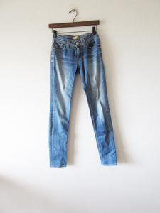 YANUK / ヤヌーク 57141047 PATRICIA コットンリヨセルスキニーデニムパンツ 25 INDIGO * レディース