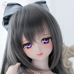 【Forest Lily】微難あり DDH-09 SW肌 カスタムヘッド デカールアイ1種付 パテ盛り有 ボークス DD ドルフィードリーム