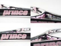 中古 テニスラケット プリンス イーエックスオースリー ピンク 105 2011年モデル【トップバンパー割れ有り】 (G2)PRINCE EXO3 PINK 105 20_画像4