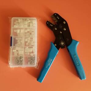 XH 2.54mm PH 2.0mm ピンコネクターセット+ピン圧着工具 クリンパー crimper 電子工作用