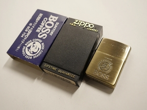 K32　ZIPPO　 ジッポー　BOSSオリジナル　元箱付　ゴールド　