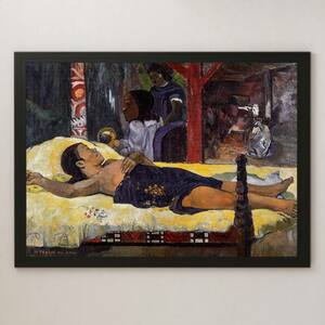 Art hand Auction Gauguin The Birth of Christ Painting Art Glossy Poster A3 Bar Cafe Classic Retro Interior Post-Impressionism Munch Picasso, Housing, interior, others