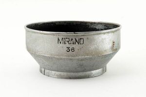 s1207* Milan daMIRAND 36 covered type metal lens hood 