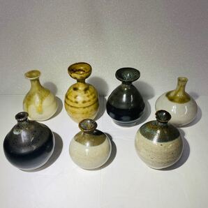 信楽焼 ミニチュア花瓶 まとめ売り