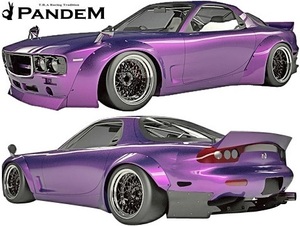 【M's】MAZDA RX-7 FD3S (1991y-2002y) PANDEM BOSS ワイドボディキット 13点／／マツダ アンフィニ RX7 FRP製 TRA京都 パンデム エアロ