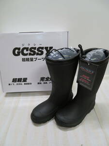  Bick Inaba recommendation!.. rubber super light weight * complete waterproof boots ji comb -GS-01[ black *M size *25cm]. prompt decision 2780 jpy 