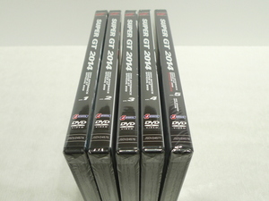  unopened DVD* SUPER GT 2014 1~5 volume set *