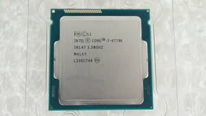 【LGA1150・全部入りフルスペックコア・倍率可変】Intel インテル Core i7-4770K プロセッサー
