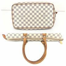 LOUIS VUITTON ルイヴィトン LV ダミエ・アズール サレヤMM トートバッグ ハンドバッグ N51185_画像4