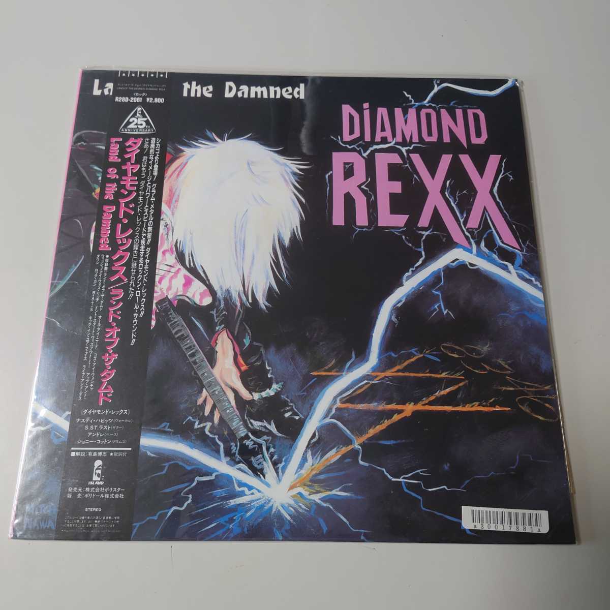 レア！ 見本盤 DAMNED ライヴシェパートン1980 LPレコード-