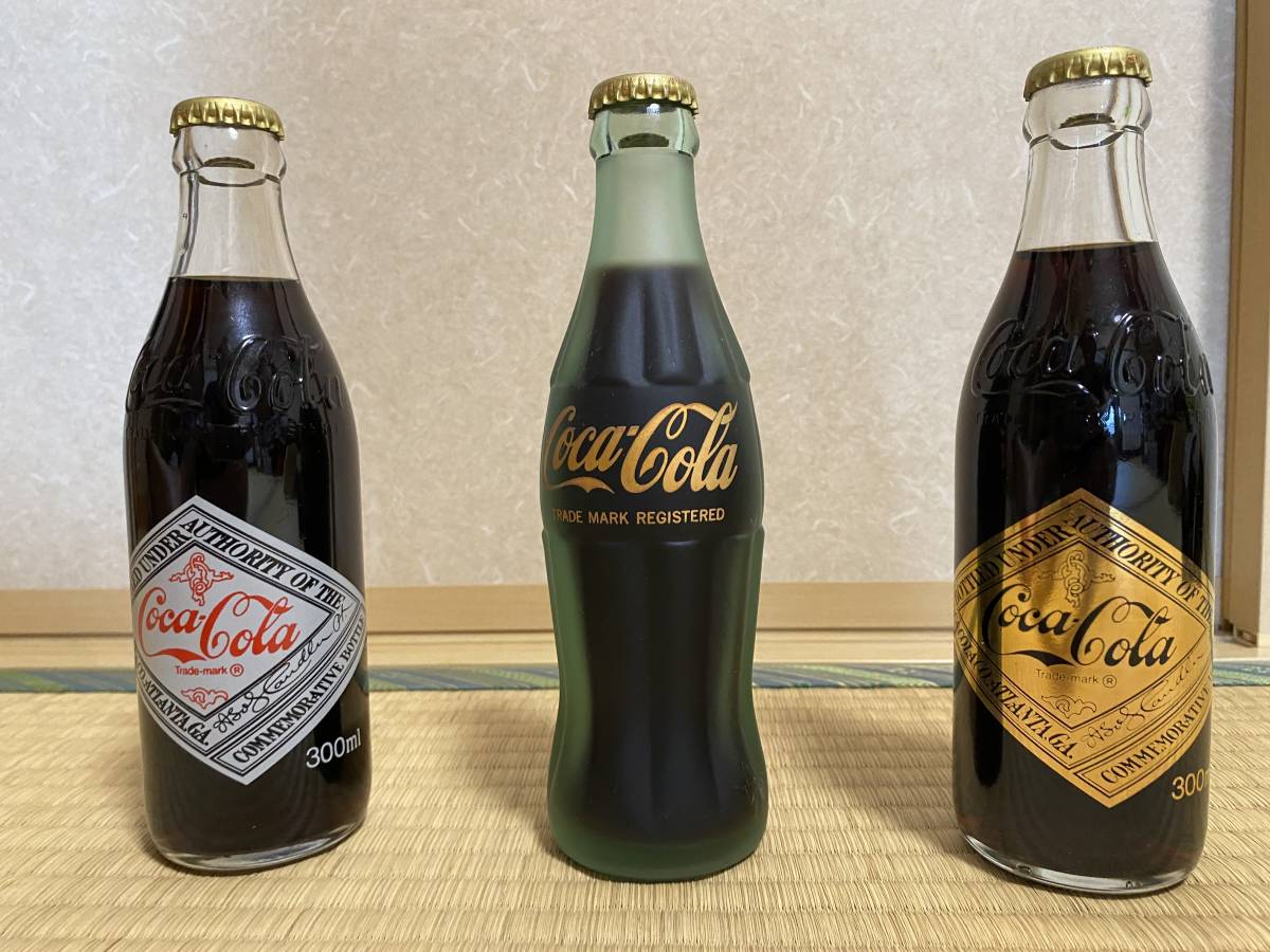 人気満点 コカ・コーラ100周年ボトル　金ラベル非売品 雑貨