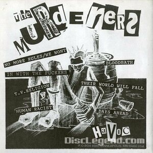 C00000025/EP1枚組-33RPM/ザ・マーダラーズ「Murders (1996年・US盤・ハードコアパンク・PUNK)」