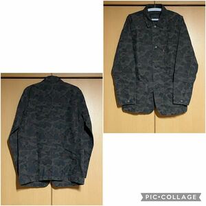 リーバイスLevi'sダックハンターカモフラージュ迷彩エンジニアワークジャケットMビンテージLVCヴィンテージミリタリーガーメンツM-41送\520