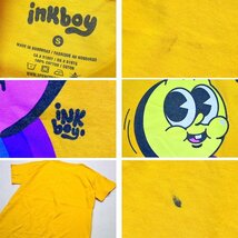 1点物◆アーティストInkboy黄Drugs Are BadプリントTシャツ古着メンズSMレディースOKアメカジ90sストリート/スポーツ漫画アニメ映画994326_画像2