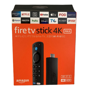 安心匿名配送 新品未開封 Amazon Fire TV Stick 4K Max - Alexa対応音声認識リモコン(第3世代)付属 ストリーミングメディアプレーヤー