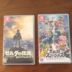 ゼルダの伝説ブレスオブザワイルド 大乱闘スマッシュブラザーズSPECIAL 任天堂スイッチソフト switch スマブラ