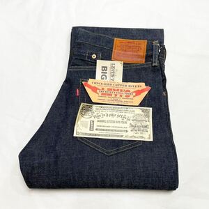 w32 DEADSTOCK 98年製 日本製 Levi's 702XX レプリカ ビンテージ リーバイス デッドストック 革パッチ リジット ビッグE 赤耳 大戦 90s