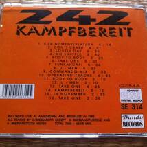 『Front 242 / Kampfbereit』CD 送料無料 Laibach, Fetus, Zoviet France_画像2