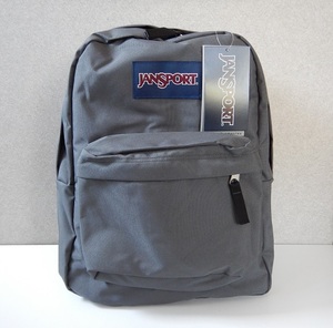 JANSPORT Jean sport Jean spo rucksack backpack rucksack men's lady's gray plain new goods 