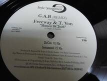 G.A.B featuring Freeway&T.Von/moment of truth/1191_画像1