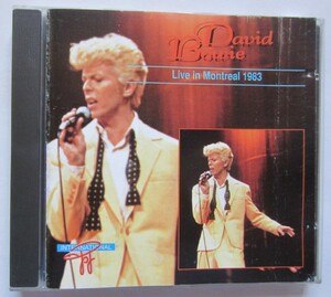 【送料無料】David Bowie Live In Montreal 1983 デビッド ボウイ ライブ・イン・モントリオール 1983 日本語解説付き