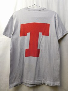 80s ビンテージ ラッセル セーリング ボート 染み込み プリント Tシャツ