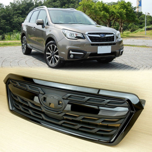 Subaru Forester SJ 2014-2017 フロント Grille 艶有Blackx艶消Black仕様
