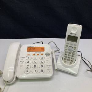 【M0812】Panasonic パナソニック VE-GP22-W KY-FKN525-W コードレス電話機 子機 パナソニックコードレス電話機