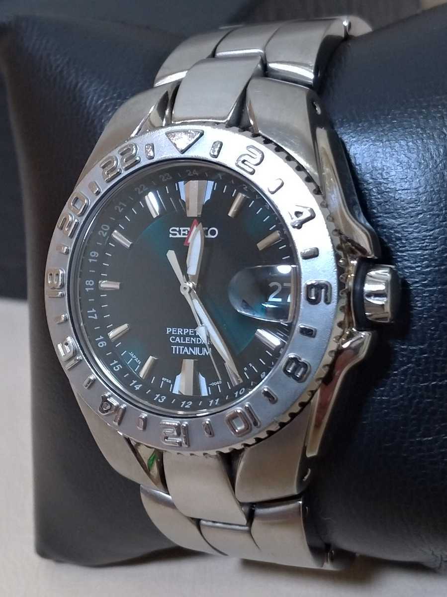 SEIKO セイコー 腕時計 パーペッチュアルGMT 8F56-0040 www SEIKO セイコー 腕時計 パーペッチュアルGMT 8F56-0040 www