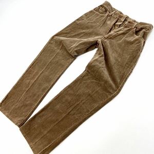  Oshkosh * OSH KOSH вельвет брюки распорка Brown W29 красивый Silhouette! American Casual Street взрослый casual #Ja4433