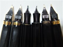 1円～おたからや★B0718-17　PARKER パーカー 万年筆 ソネット/他 ペン先全て18K刻印 計6点 ※ペン先曲がりや劣化のある物もあり_画像10