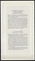 ★1979年-「フィンセント・ファン・ゴッホの絵画-ひまわり」+「レンブラントの絵画-女性の入浴」カード+未使用切手(MNH)★YH-214_画像4