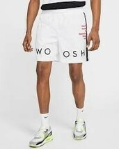 NIKE ナイキ SWOOSH ウーブンショーツ 白 2XL DD1093-100 21-0914-22-17_画像2