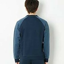 アディダス adidas オリジナルス トレフォイルロゴ トレーナー紺 XS AB7596 21-0201-22-3_画像3