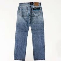 Levis505 リーバイス505 レギュラー ストレッチ クール DRY ストレート ライトブルー W28L32 00505-1772 20-0911-4-8_画像3