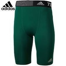 アディダス adidas ショートタイツ 緑 ＸＳ D82109 21-0124-4-14_画像1