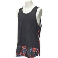  Adidas adidasbotanikaru pattern tank top black O AH3150 21-0816-20-3