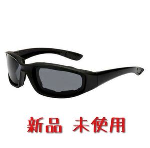 サングラス 屋外スポーツ眼鏡 防曇 オートバイゴーグル UV400 偏光サングラス スポーツサングラス 超軽量 男女兼用 ブラック