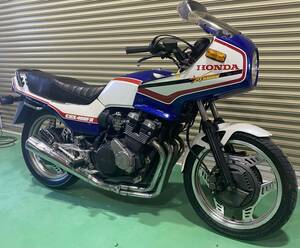 CBX400F インテグラ 青白 エンジン始動確認済 書類付 