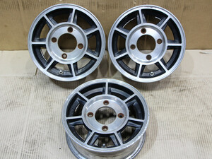 A732 旧車 激レア 絶版 当時物 HAYASHI RACING ハヤシレーシング 12X5J+38 PCD120 3本 STREET FF JDM USDM TN アクティ シビック 山梨県